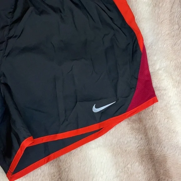 Nike Drifit Black & Red Shorts - Women's Size XS - Picture 2 of 4